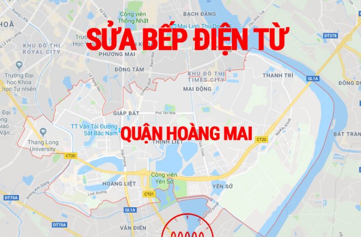 Sửa bếp điện từ quận Hoàng Mai, Hà Nội