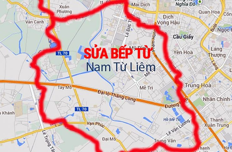 Dịch vụ sửa bếp từ quận Nam Từ Liêm - Hà Nội