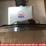 Sửa máy hút mùi Canzy lỗi mất nguồn tại Mullberry Mộ Lao – Hà Đông – Hà Nội