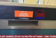 Sửa máy rửa bát Siemens tại nhà Sửa chữa máy rửa bát Siemens lỗi E09 tại Nguyễn Chí Thanh - Láng Thượng - Đống Đa - Hà Nội